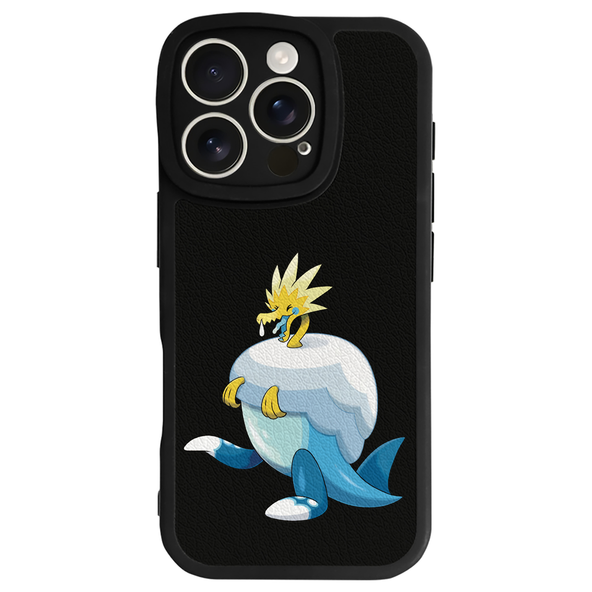 （画像用） ポケットモンスター Pokémon 【iPhone 16シリーズ対応】シリコンスマホケース（レザー調） 材質：シリコン